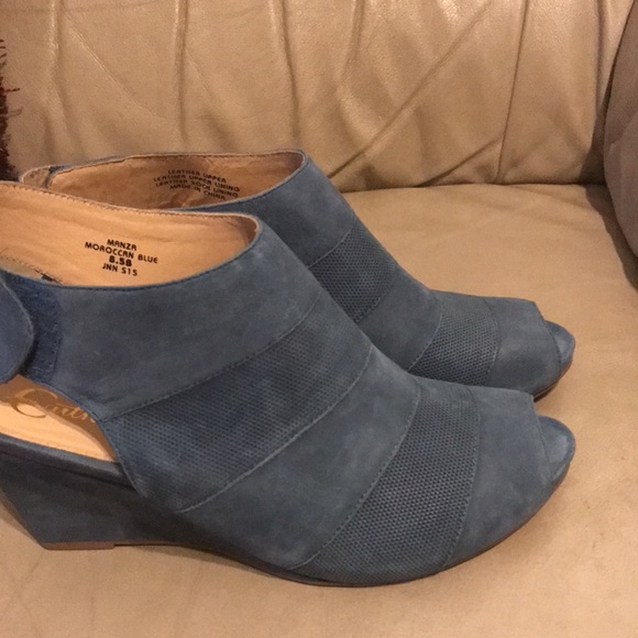 Earthies manza Moroccan blue shoe - Picture 7 of 12